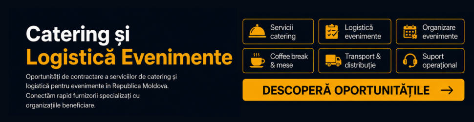 Catering si logistica evenimente